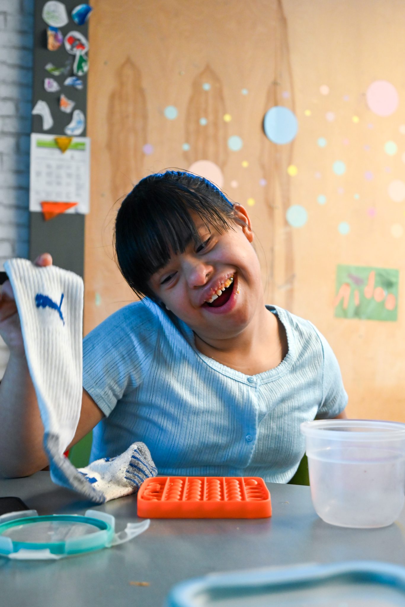 A Laradon student smiling