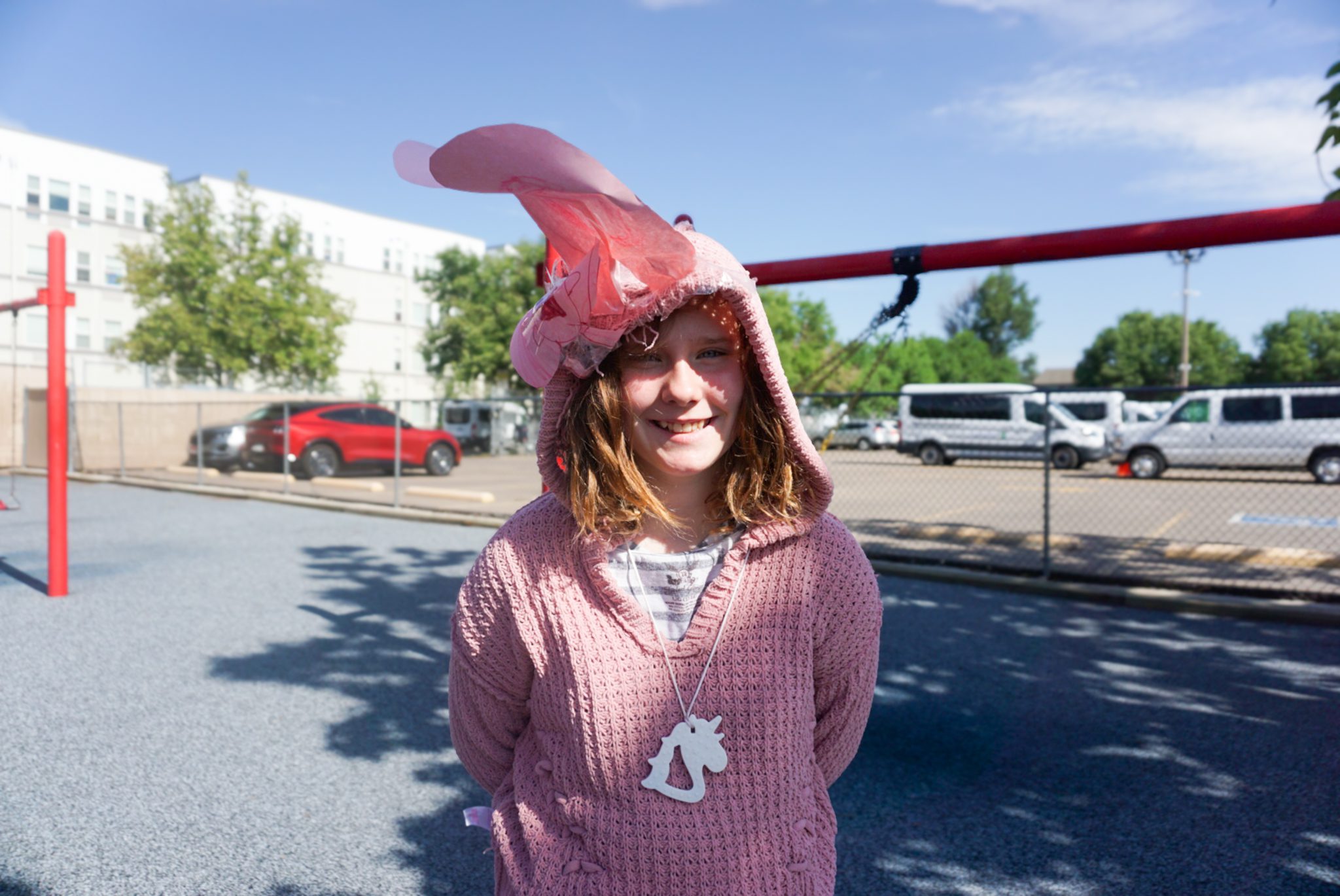 A person supported by Laradon
