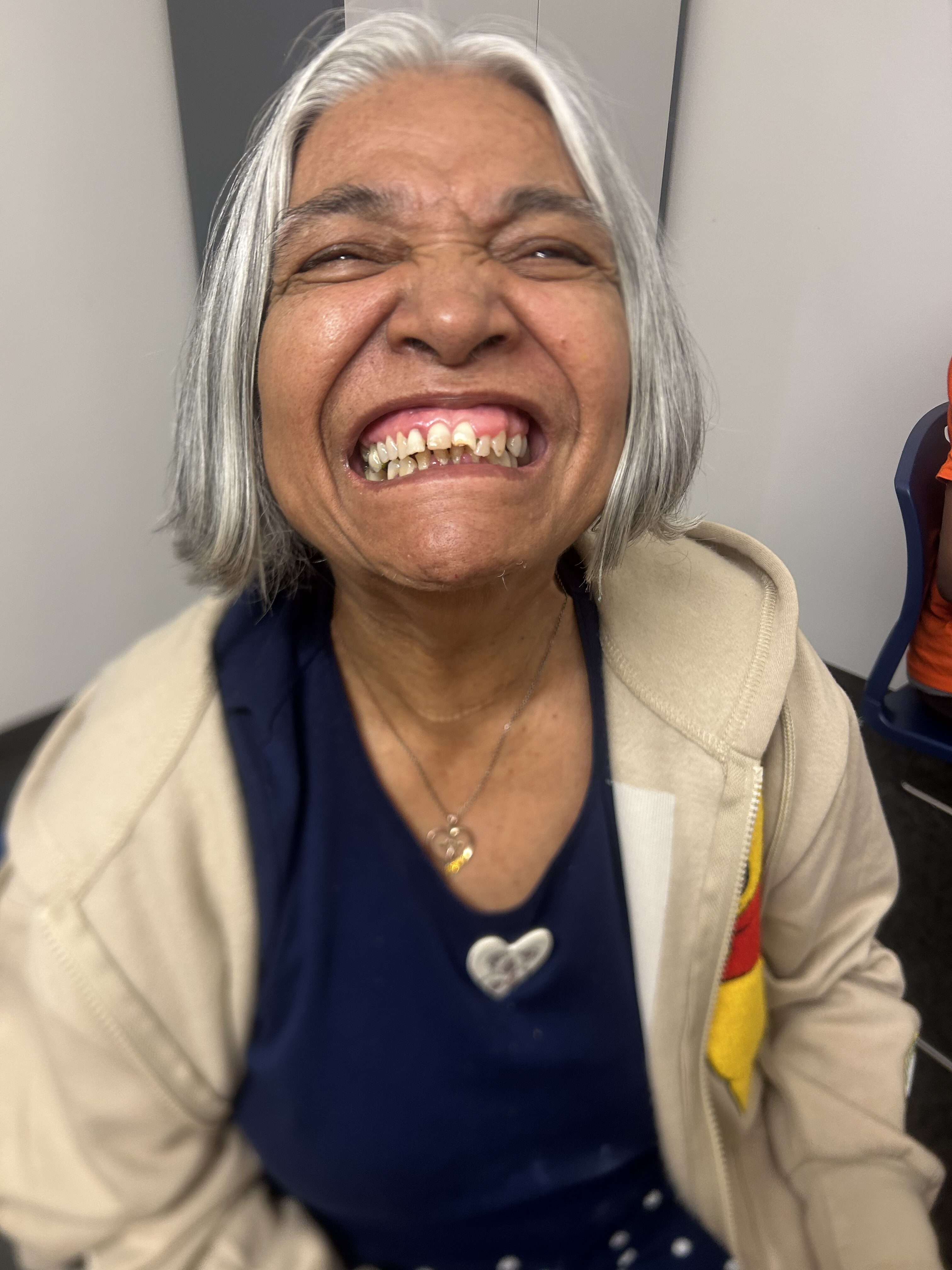 A member of the Laradon community
